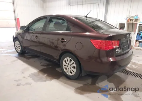 2010 Kia Forte Ex из США, поврежденный, VIN KNAFU4A26A5855308